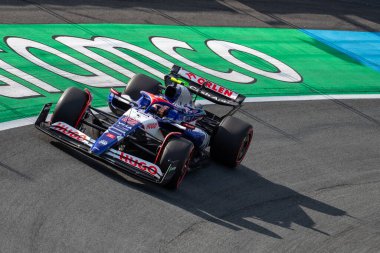 Zandvoort, Hollanda. 22-25 Ağustos 2024. Formula 1 Heineken Hollanda Grand Prix 'si. Cuma, bedava antrenman. # 22, Yuki TSUNODA, JAP, Visa Cash App RB Formula 1 Takımı, VCARB01, Honda RBPT.