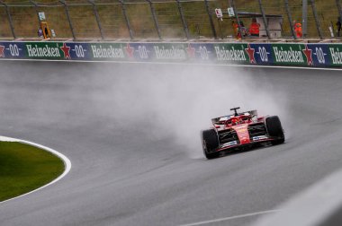 Zandvoort, Hollanda. 22-25 Ağustos 2024. Formula 1 Heineken Hollanda Grand Prix 'si. Cuma, bedava antrenman. # 16, Charles LECLERC, MCO, Scuderia Ferrari Takımı, SF24