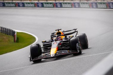 Zandvoort, Hollanda. 22-25 Ağustos 2024. Formula 1 Heineken Hollanda Grand Prix 'si. Cuma, bedava antrenman. 1 numara, Max VERSTAPPEN, NDL, Oracle Red Bull Racing RB20 Honda RBPT.
