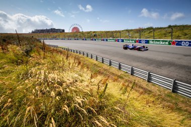 Zandvoort, Hollanda. 22-25 Ağustos 2024. Formula 1 Heineken Hollanda Grand Prix 'si. Cuma, bedava antrenman. # 3, Daniel RICCIARDO, AUS, Visa Cash App RB Formula 1 Ekibi, VCARB01, Honda RBPT.
