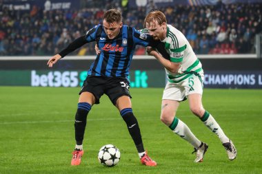 Bergamo, İtalya. 23 Ekim 2024. UEFA Şampiyonlar Ligi. Atalanta BC, Celtic FC 'ye karşı. Mateo Retegui, Atalanta.