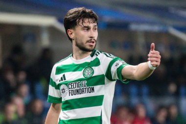 Bergamo, İtalya. 23 Ekim 2024. UEFA Şampiyonlar Ligi. Atalanta BC, Celtic FC 'ye karşı 0-0. Nicolas Kuhn, Kelt.