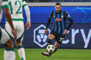 Bergamo, İtalya. 23 Ekim 2024. UEFA Şampiyonlar Ligi. Atalanta BC, Celtic FC 'ye karşı. Davide Zappacosta, Atalanta.