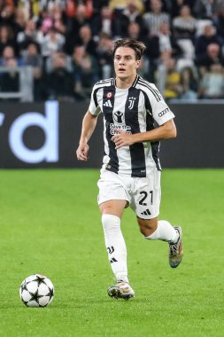 Torino, İtalya. 22 Ekim 2024. UEFa Şampiyonlar Ligi 2024-25. Juventus, VfB Stuttgart 'a karşı 0-1. Nicolo Fagioli, Juventus.