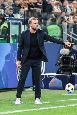 Torino, İtalya. 22 Ekim 2024. UEFa Şampiyonlar Ligi 2024-25. Juventus, VfB Stuttgart 'a karşı 0-1. Sebastian Hoeness, Koç Stuttgart.