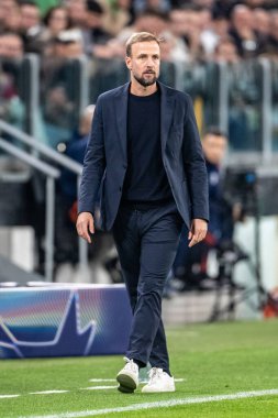Torino, İtalya. 22 Ekim 2024. UEFa Şampiyonlar Ligi 2024-25. Juventus, VfB Stuttgart 'a karşı 0-1. Sebastian Hoeness, Koç Stuttgart.