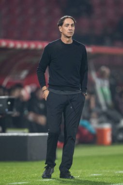 Monza, İtalya. 02-11-2024. U-Power Stadyumu. İtalyan Serisi A futbol şampiyonası 2024-25. Monza Milan 'a karşı 0-1. Alessandro Nesta, koç Monza..