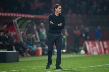 Monza, İtalya. 02-11-2024. U-Power Stadyumu. İtalyan Serisi A futbol şampiyonası 2024-25. Monza Milan 'a karşı 0-1. Alessandro Nesta, koç Monza..
