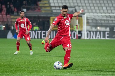 Monza, İtalya. 02-11-2024. U-Power Stadyumu. İtalyan Serisi A futbol şampiyonası 2024-25. Monza Milan 'a karşı 0-1. Dany Mota Carvalho, Monza.