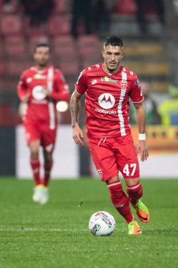 Monza, İtalya. 02-11-2024. U-Power Stadyumu. İtalyan Serisi A futbol şampiyonası 2024-25. Monza Milan 'a karşı 0-1. Dany Mota Carvalho, Monza.