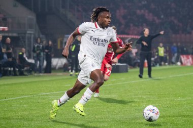Monza, İtalya. 02-11-2024. U-Power Stadyumu. İtalyan Serisi A futbol şampiyonası 2024-25. Monza Milan 'a karşı 0-1. Samuel Chukwueze, Milan.