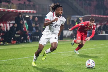 Monza, İtalya. 02-11-2024. U-Power Stadyumu. İtalyan Serisi A futbol şampiyonası 2024-25. Monza Milan 'a karşı 0-1. Samuel Chukwueze, Milan.