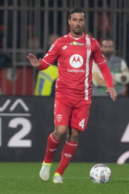 Monza, İtalya. 02-11-2024. U-Power Stadyumu. İtalyan Serisi A futbol şampiyonası 2024-25. Monza Milan 'a karşı 0-1. Domenico Izzo, Monza.