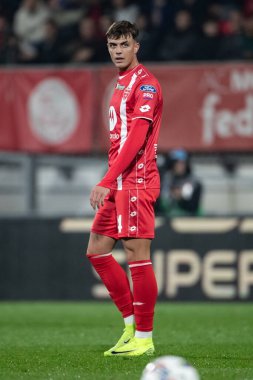 Monza, İtalya. 02-11-2024. U-Power Stadyumu. İtalyan Serisi A futbol şampiyonası 2024-25. Monza Milan 'a karşı 0-1. Daniel Maldini, Monza.