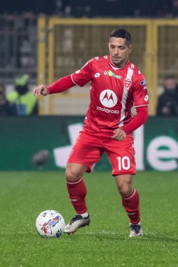 Monza, İtalya. 02-11-2024. U-Power Stadyumu. İtalyan Serisi A futbol şampiyonası 2024-25. Monza Milan 'a karşı 0-1. Gianluca Caprari, Monza.