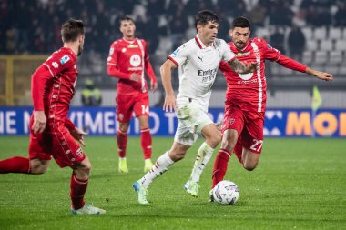 Monza, İtalya. 02-11-2024. U-Power Stadyumu. İtalyan Serisi A futbol şampiyonası 2024-25. Monza Milan 'a karşı 0-1. Christian Pulisiç, Milan