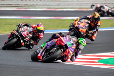 Misano Adriatico, Rimini. 21-22 Eylül 2024. Emilia-Romagna Gran Prix 'si. # 21 Franco Morbidelli, Prima Pramac Yarışı.