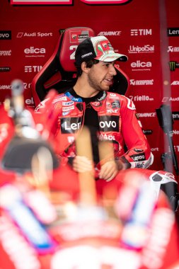 Misano Adriatico, Rimini. 21-22 Eylül 2024. Emilia-Romagna Gran Prix 'si. # 23 numara Enea Bastianini, Ducati Lenovo Takımı.