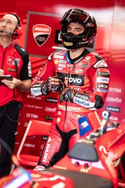 Misano Adriatico, Rimini. 21-22 Eylül 2024. Emilia-Romagna Gran Prix 'si. # 1 Francesco Bagnaia, Ducati Lenovo Takımı.