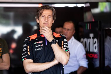 Misano Adriatico, Rimini. 21-22 Eylül 2024. Emilia-Romagna Gran Prix 'si. Massimo Rivola, Takım Müdürü.