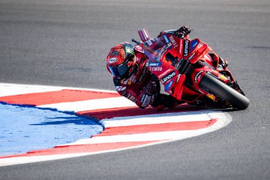 Misano Adriatico, Rimini. 21-22 September 2024. Gran Prix of Emilia-Romagna. #23 Enea Bastianini, Team Ducati Lenovo. clipart