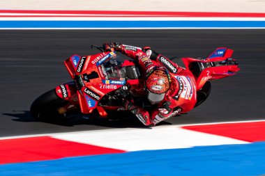 Misano Adriatico, Rimini. 21-22 Eylül 2024. Emilia-Romagna Gran Prix 'si. # 1 Francesco Bagnaia, Ducati Lenovo Takımı.