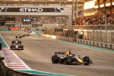 Yas Adası, Abu Dabi. 6-8 Aralık 2024. F1 Abu Dabi Grand Prix. Sergio Perez, Red Bull.