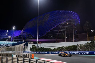 Yas Adası, Abu Dabi. 6-8 Aralık 2024. F1 Abu Dabi Grand Prix 'si. Lando Norris, Mclaren..