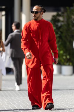 Yas Adası, Abu Dabi. 6-8 Aralık 2024. F1 Abu Dabi Grand Prix 'si. Lewis Hamilton, Mercedes.