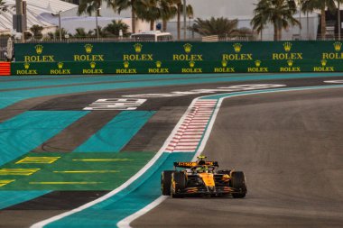 Yas Adası, Abu Dabi. 6-8 Aralık 2024. F1 Abu Dabi Grand Prix 'si. Lando Norris, Mclaren..