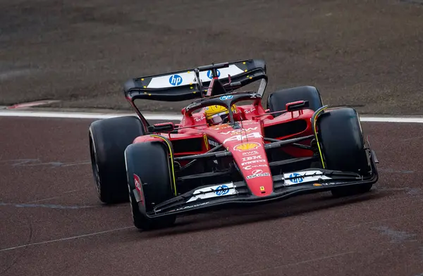 Fiorano Modenese, İtalya. 22 Ocak 2025. 44 numara, GBR 'dan Lewis Hamilton, F1 Dünya Şampiyonu, ilk kez Ferrari F1 kullanıyor, 2025 sezonuna hazırlanıyor..