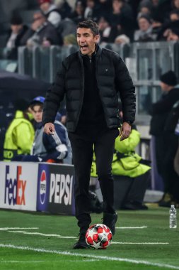 Torino, İtalya. 29 Ocak 2025. UEFA Şampiyonlar Ligi. Juventus Benfica 'ya karşı 0-2. Bruno Lage, Koç Benfica..