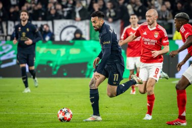 Torino, İtalya. 29 Ocak 2025. UEFA Şampiyonlar Ligi. Juventus Benfica 'ya karşı 0-2. Nico Gonzalez, Juventus.