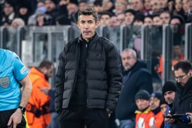 Torino, İtalya. 29 Ocak 2025. UEFA Şampiyonlar Ligi. Juventus Benfica 'ya karşı 0-2. Bruno Lage, Koç Benfica..
