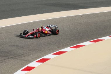 Sakhir, Bahreyn. 26-28 Şubat 2025. FIA F1 Dünya Şampiyonası 2025. Sezon Öncesi Testi. Lewis Hamilton, Ferrari.