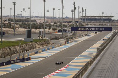 Sakhir, Bahreyn. 26-28 Şubat 2025. FIA F1 Dünya Şampiyonası 2025. Sezon Öncesi Testi. Max Verstappen, Kızıl Boğa.