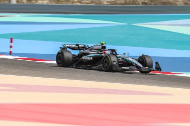 Sakhir, Bahreyn. 26-28 Şubat 2025. FIA F1 Dünya Şampiyonası 2025. Sezon Öncesi Testi. Kimi Antonelli, Mercedes.