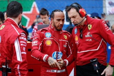 Şangay, Çin. 21-23 Mart 2025, Şangay Uluslararası Pist, F1 Dünya Şampiyonası 2025. Çin Grand Prix 'si. #44 Lewis HAMILTON, GBR, Scuderia Ferrari HP, Ferrari SF-25.