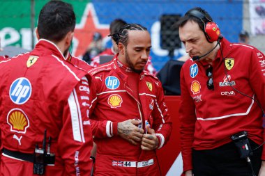 Şangay, Çin. 21-23 Mart 2025, Şangay Uluslararası Pist, F1 Dünya Şampiyonası 2025. Çin Grand Prix 'si. #44 Lewis HAMILTON, GBR, Scuderia Ferrari HP, Ferrari SF-25.