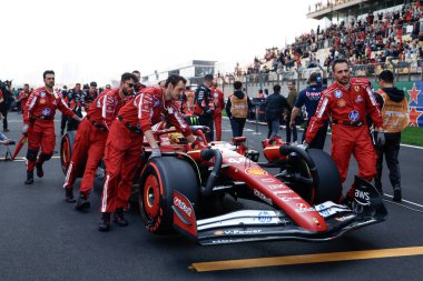 Şangay, Çin. 21-23 Mart 2025, Şangay Uluslararası Pist, F1 Dünya Şampiyonası 2025. Çin Grand Prix 'si. #44 Lewis HAMILTON, GBR, Scuderia Ferrari HP, Ferrari SF-25.