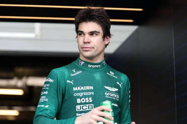 Şangay, Çin. 21-23 Mart 2025, Şangay Uluslararası Pist, F1 Dünya Şampiyonası 2025. Çin Grand Prix 'si. # 18 Lance STROLL, CAN, Aston Martin Aramco F1 Ekibi, Aston Martin Aramco-Mercedes, AMR25.
