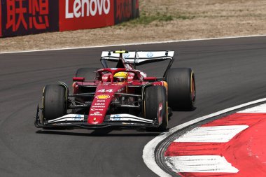 Şangay, Çin. 21-23 Mart 2025, Şangay Uluslararası Pist, F1 Dünya Şampiyonası 2025. Çin Grand Prix 'si. #44 Lewis HAMILTON, GBR, Scuderia Ferrari HP, Ferrari SF-25.