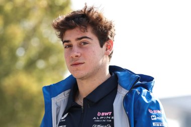 Şangay, Çin. 21-23 Mart 2025, Şangay Uluslararası Pist, F1 Dünya Şampiyonası 2025. Çin Grand Prix 'si. Franco CoLAPINTO, üçüncü sürücü Alp.