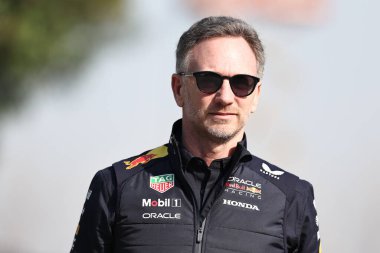 Şangay, Çin. 21-23 Mart 2025, Şangay Uluslararası Pist, F1 Dünya Şampiyonası 2025. Çin Grand Prix 'si. Hıristiyan HORNER, Takım Müdürü Kahin Kızıl Boğa Yarışı.