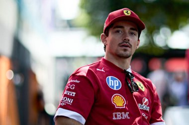 Melbourne, Avustralya. 14-16 Mart 2025, Albert Park Pisti. F1 Dünya Şampiyonası 2025. Avustralya Grand Prix 'si. #16 Charles LECLERC, MCO, Scuderia Ferrari HP.