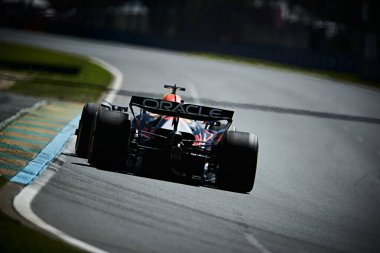 Melbourne, Avustralya. 14-16 Mart 2025, Albert Park Pisti. F1 Dünya Şampiyonası 2025. Avustralya Grand Prix 'si. 1. Max Verstapp, NED, Kahin Kızıl Boğa Yarışı.