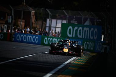 Melbourne, Avustralya. 14-16 Mart 2025, Albert Park Pisti. F1 Dünya Şampiyonası 2025. Avustralya Grand Prix 'si. 1. Max Verstapp, NED, Kahin Kızıl Boğa Yarışı.