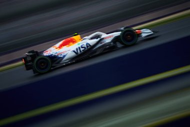 Melbourne, Avustralya. 14-16 Mart 2025, Albert Park Pisti. F1 Dünya Şampiyonası 2025. Avustralya Grand Prix 'si. # 22 Yuki TSUNODA, JPN, Visa Cash App Racing Bulls F1 Takımı.