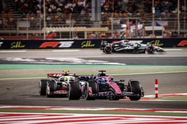 Sakhir, Bahreyn. 10-13 Nisan 2025. F1 Dünya Şampiyonası. Bahreyn Grand Prix. Yarış. # 10 Pierre GASLY, FRA, BWT Alpine F1 Takımı.