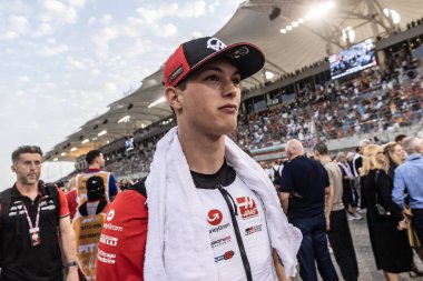 Sakhir, Bahreyn. 10-13 Nisan 2025. F1 Dünya Şampiyonası. Bahreyn Grand Prix. Jack Doo Han, Alp..